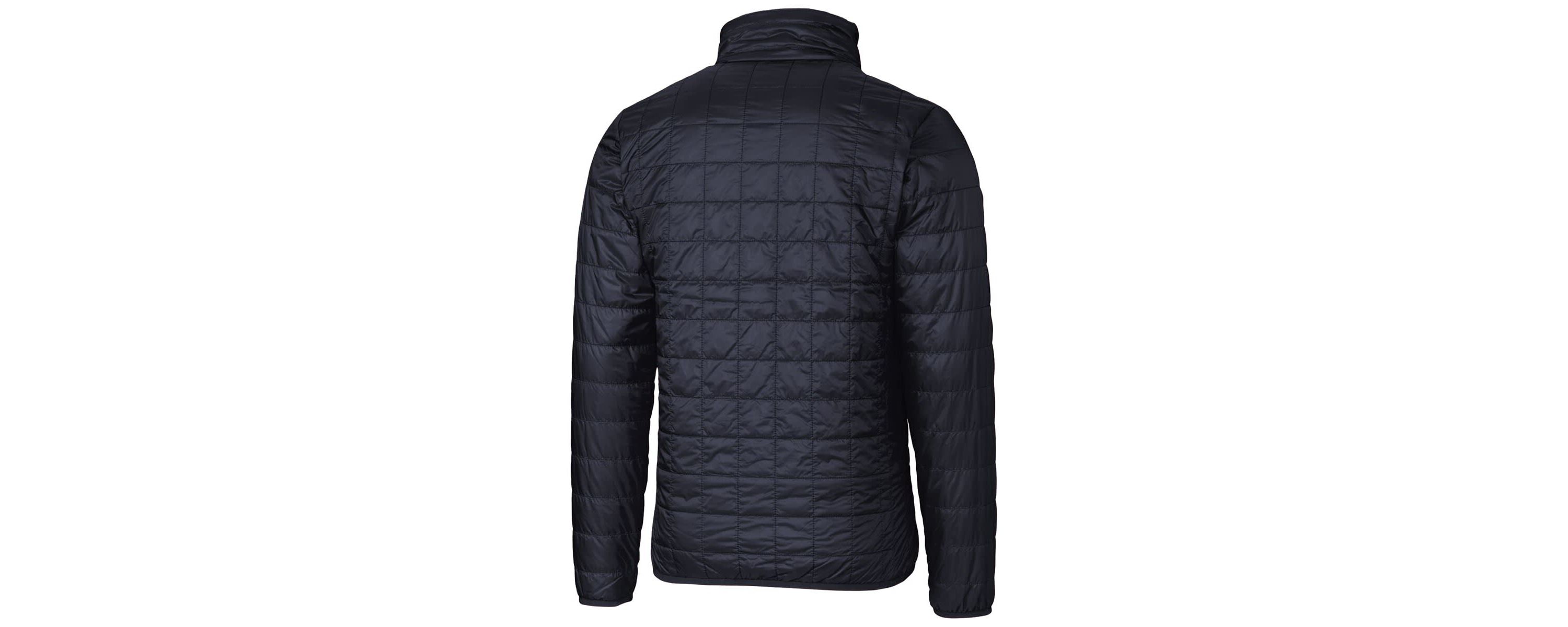 NCAA West Virginia Mountaineers Primary Team Logo Rainier PrimaLoft Eco Insulated Full-Zip Puffer Jacket