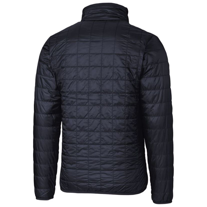 NCAA West Virginia Mountaineers Primary Team Logo Rainier PrimaLoft Eco Insulated Full-Zip Puffer Jacket