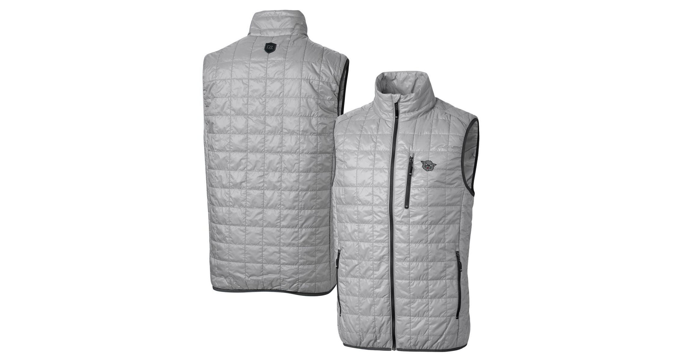 NCAA Cincinnati Bearcats Primary Team Logo Rainier PrimaLoft Eco Insulated Full-Zip Puffer Vest