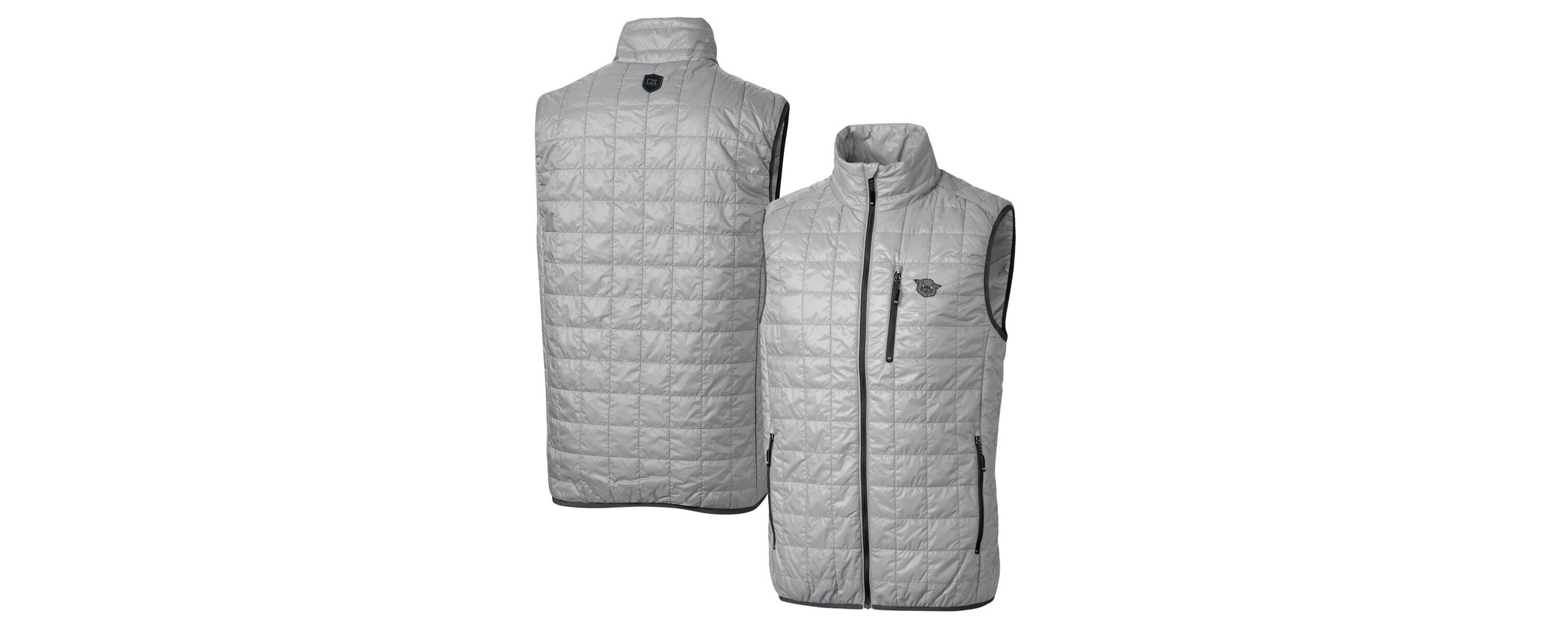 NCAA Cincinnati Bearcats Primary Team Logo Rainier PrimaLoft Eco Insulated Full-Zip Puffer Vest