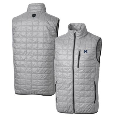 NCAA Michigan Wolverines Primary Team Logo Rainier PrimaLoft Eco Insulated Full-Zip Puffer Vest