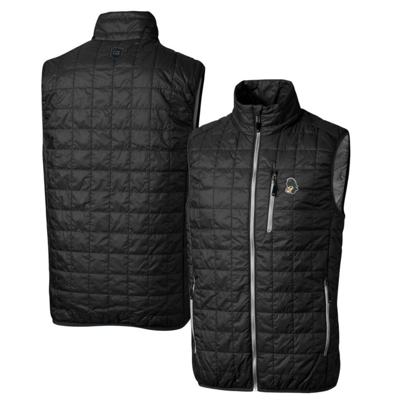 NCAA Michigan State Spartans Primary Team Logo Rainier PrimaLoft Eco Insulated Full-Zip Puffer Vest