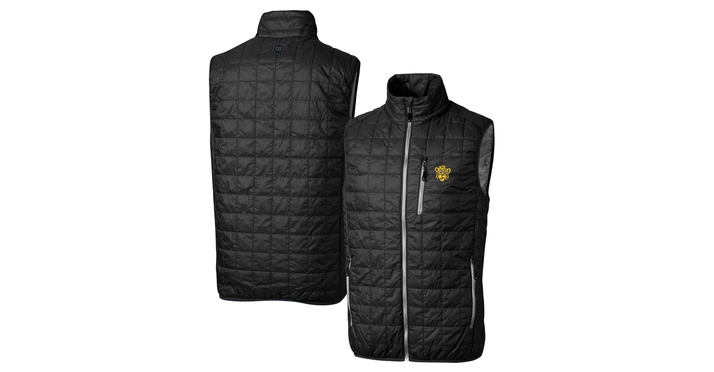 NCAA Missouri Tigers Primary Team Logo Rainier PrimaLoft Eco Insulated Full-Zip Puffer Vest
