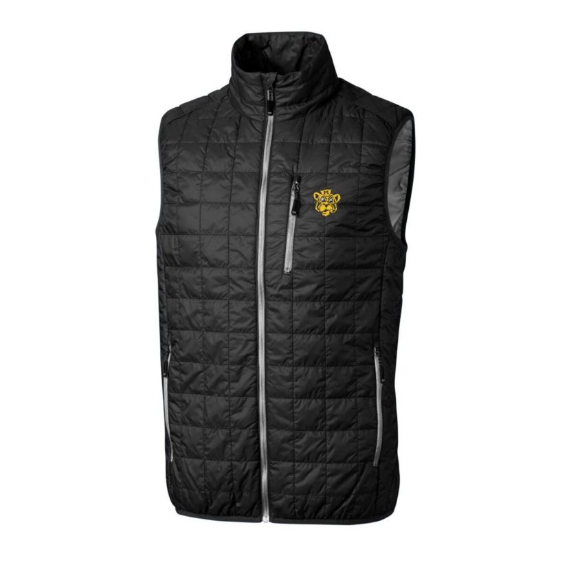 NCAA Missouri Tigers Primary Team Logo Rainier PrimaLoft Eco Insulated Full-Zip Puffer Vest