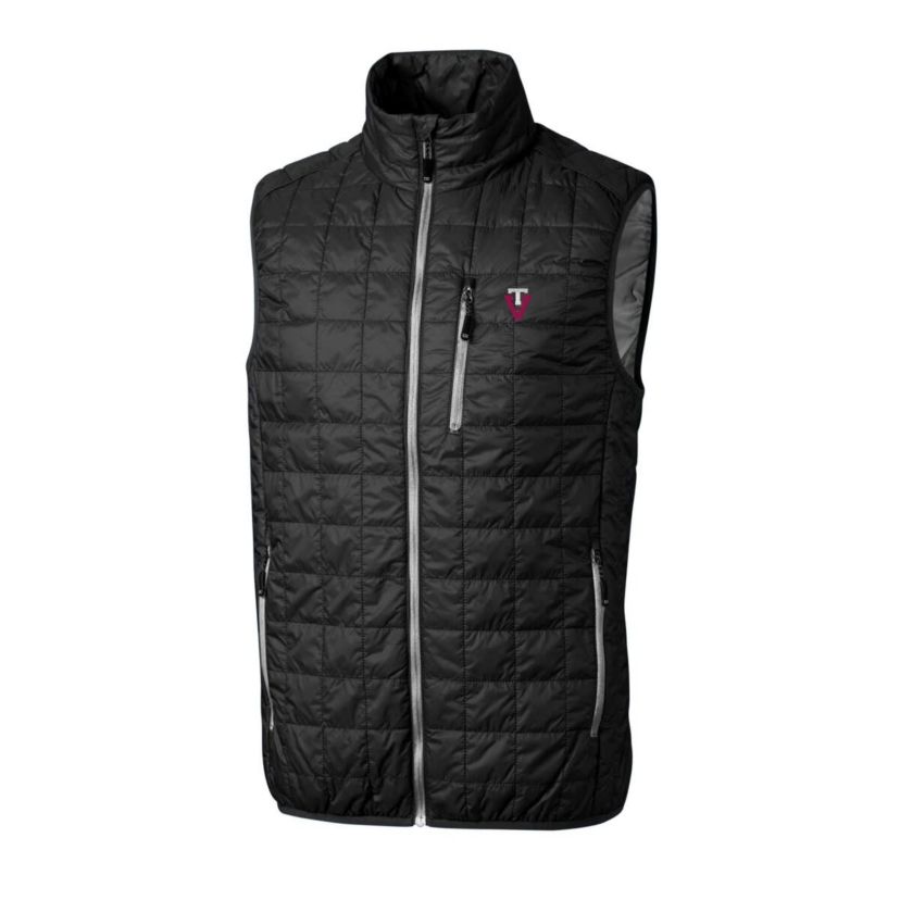 NCAA Virginia Tech Hokies Primary Team Logo Rainier PrimaLoft Eco Insulated Full-Zip Puffer Vest