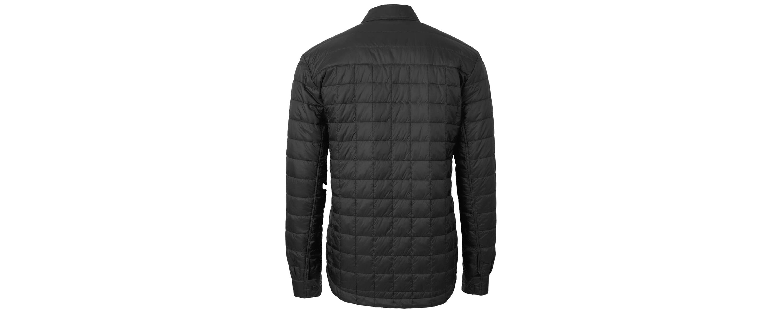 NCAA Arkansas Razorbacks Rainier PrimaLoft Eco Insulated Quilted Button-Up Shacket