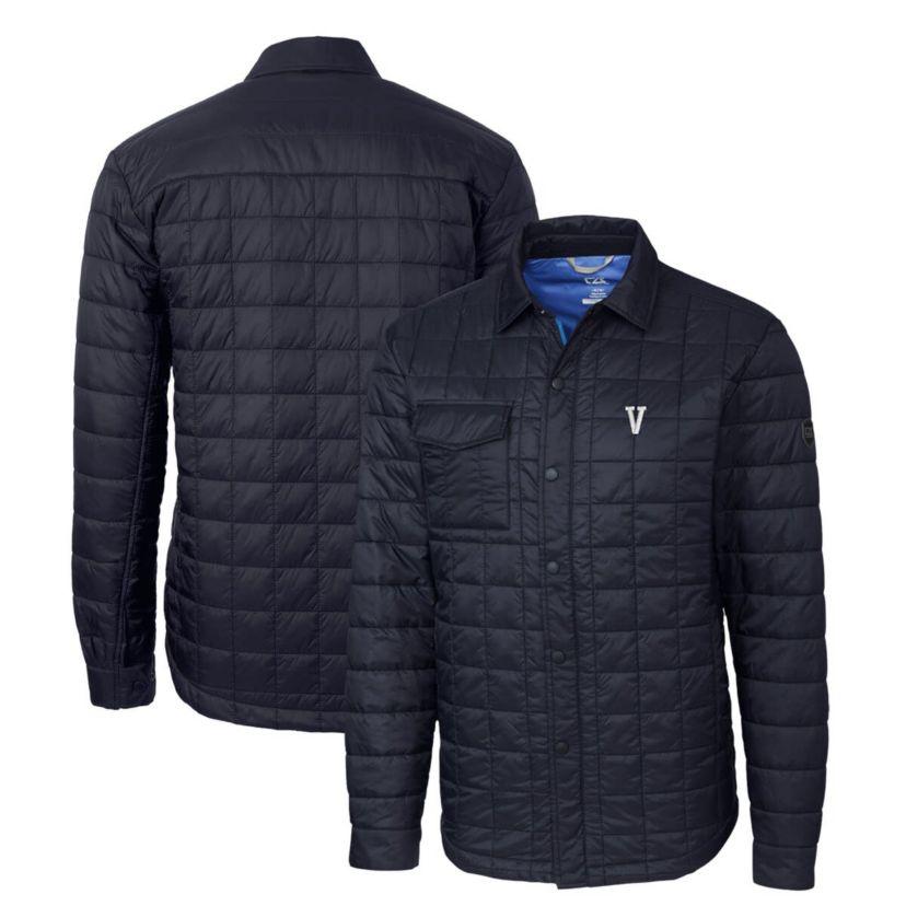 NCAA Villanova Wildcats Rainier PrimaLoft Eco Insulated Quilted Button-Up Shacket