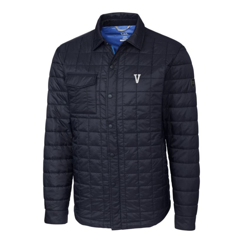 NCAA Villanova Wildcats Rainier PrimaLoft Eco Insulated Quilted Button-Up Shacket