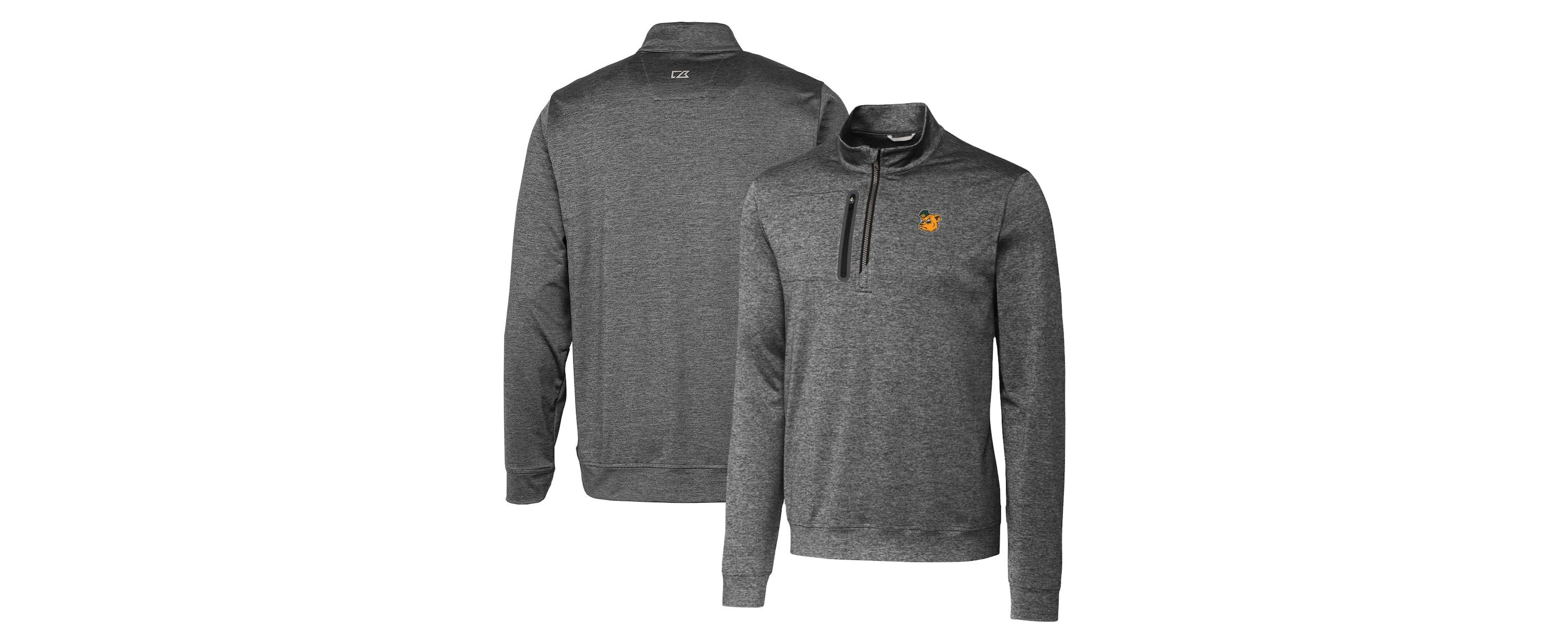 NCAA Baylor Bears ed Vault Stealth Quarter-Zip Pullover Top