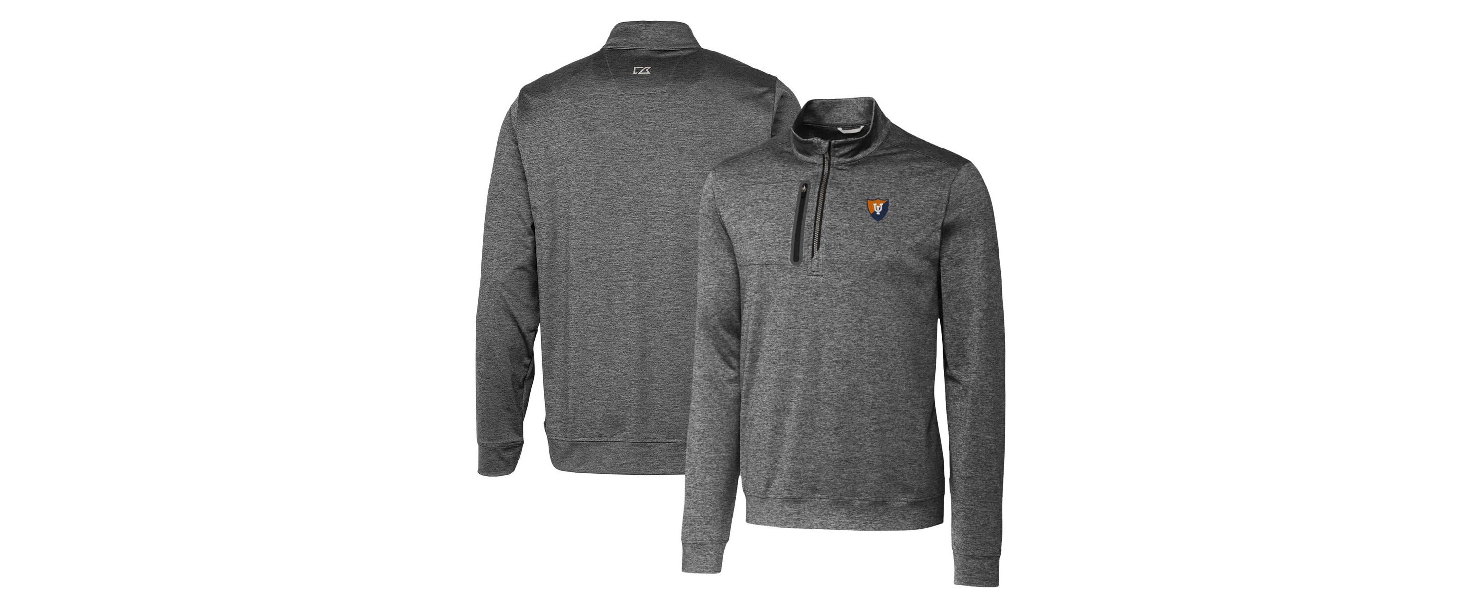 NCAA Illinois Fighting Illini ed Vault Stealth Quarter-Zip Pullover Top