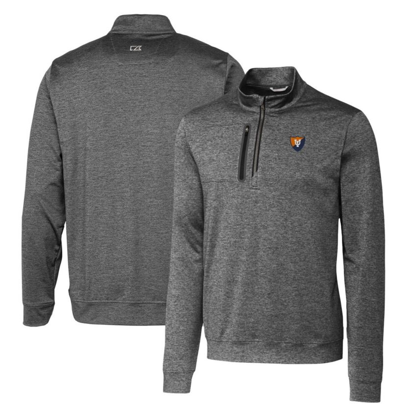 NCAA Illinois Fighting Illini ed Vault Stealth Quarter-Zip Pullover Top