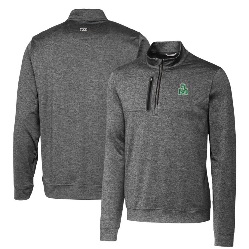 NCAA Marshall Thundering Herd ed Vault Stealth Quarter-Zip Pullover Top