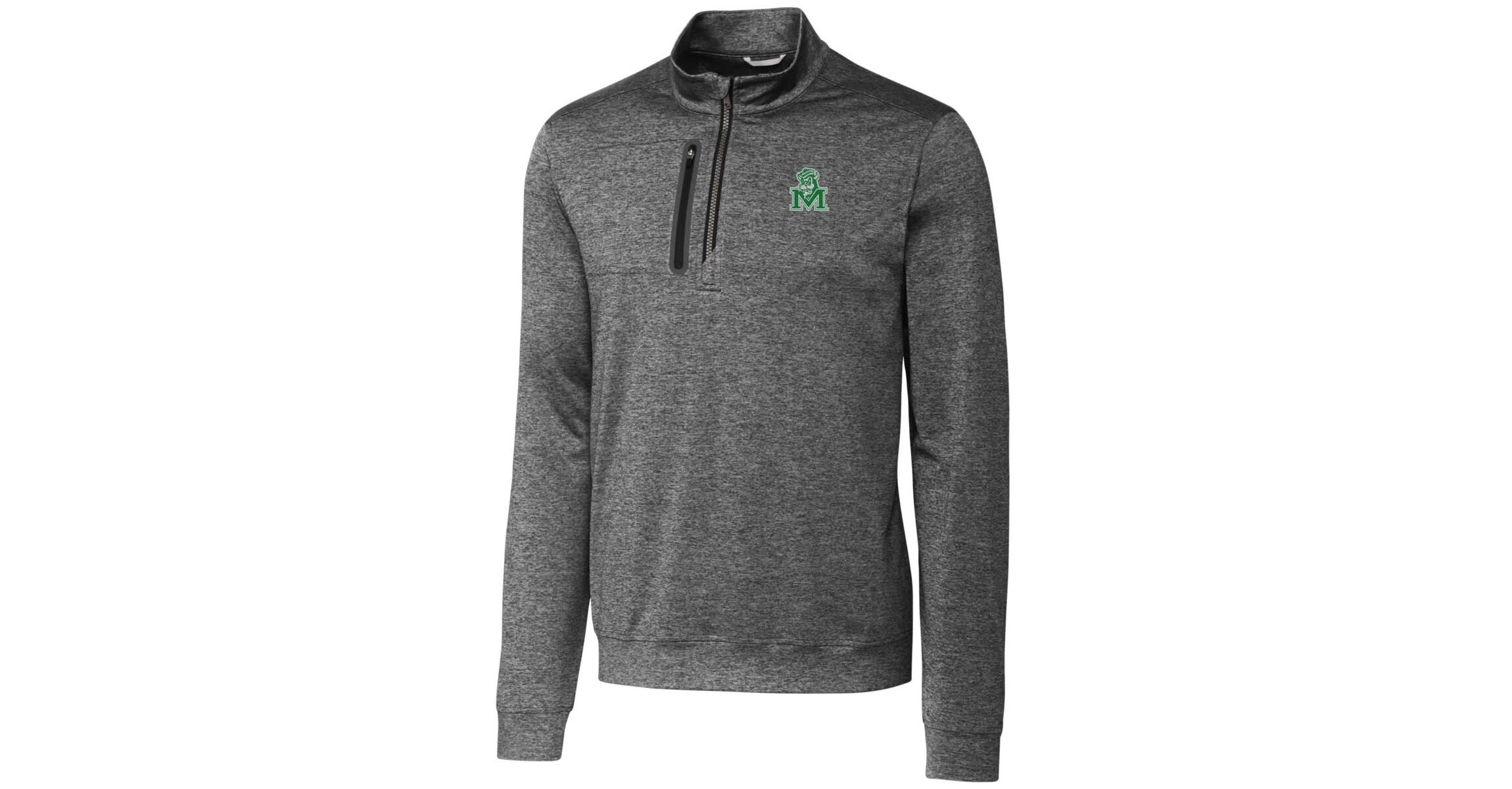 NCAA Marshall Thundering Herd ed Vault Stealth Quarter-Zip Pullover Top