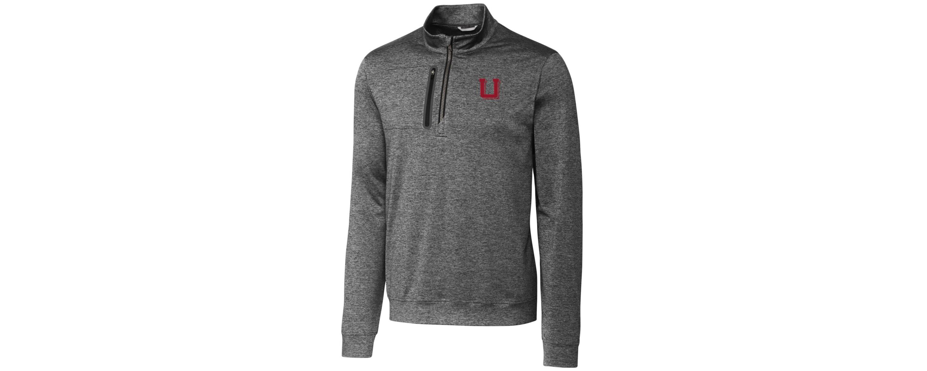NCAA Utah Utes ed Vault Stealth Quarter-Zip Pullover Top