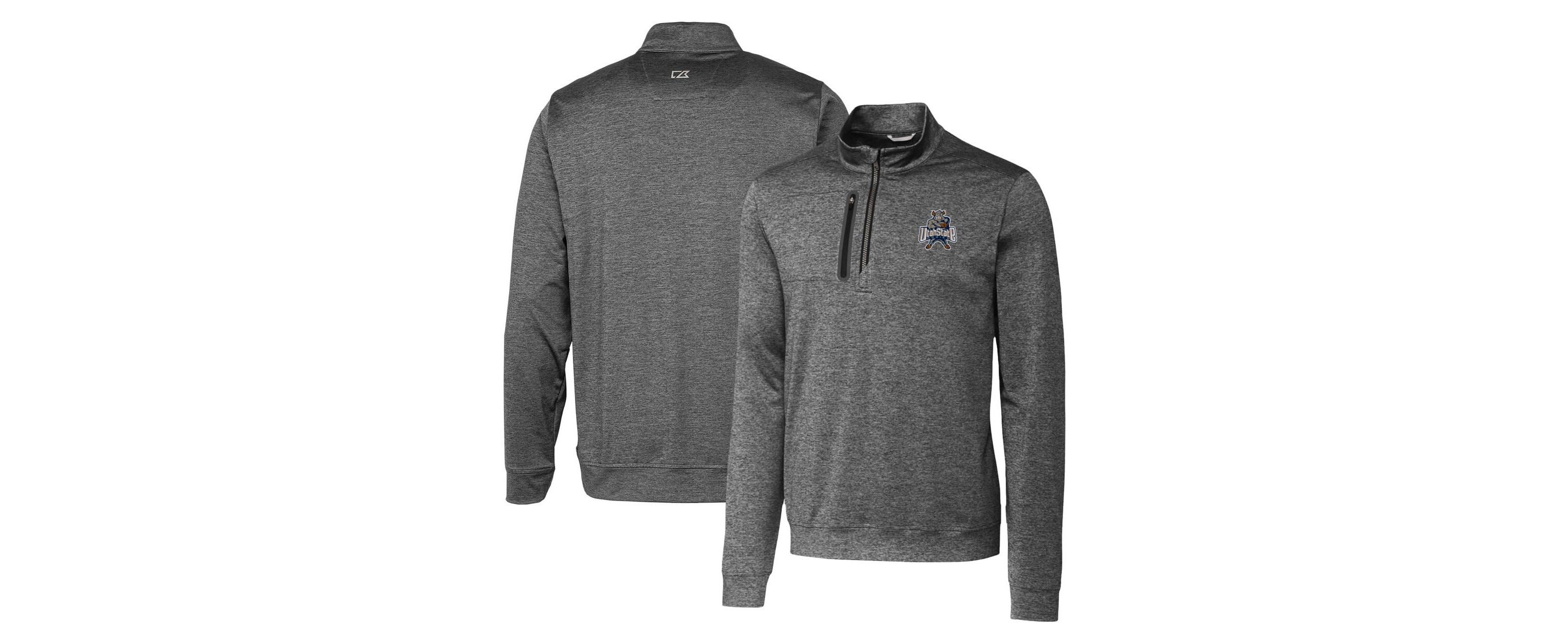 NCAA Utah State Aggies ed Vault Stealth Quarter-Zip Pullover Top