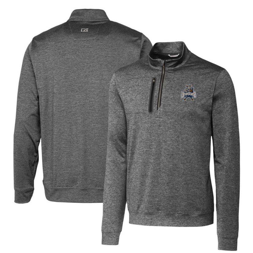 NCAA Utah State Aggies ed Vault Stealth Quarter-Zip Pullover Top