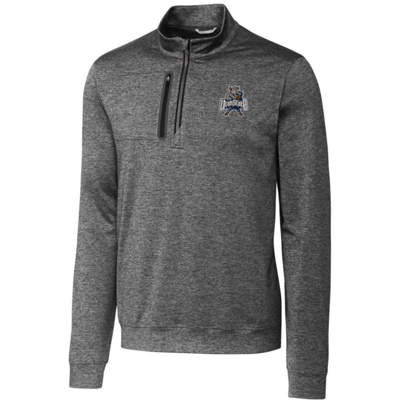 NCAA Utah State Aggies ed Vault Stealth Quarter-Zip Pullover Top