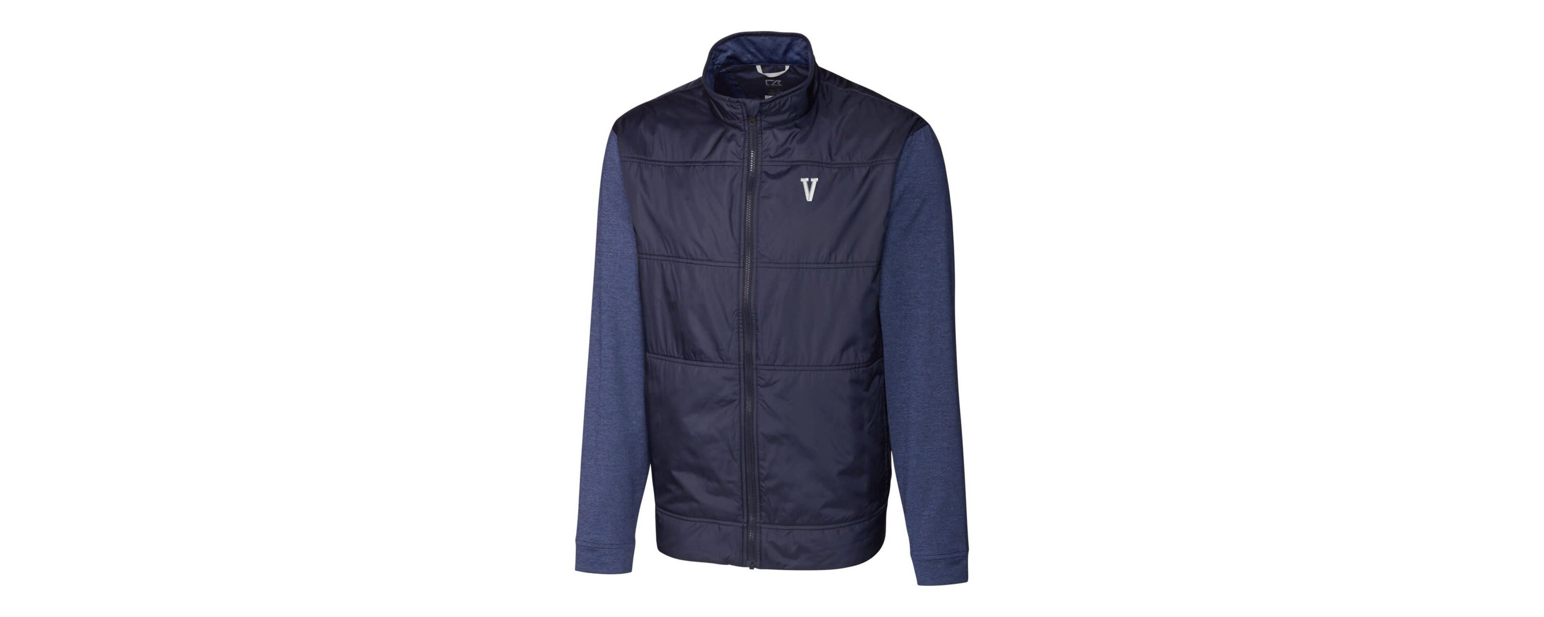 NCAA Villanova Wildcats Vault Stealth Hybrid Quilted Full-Zip Windbreaker Jacket