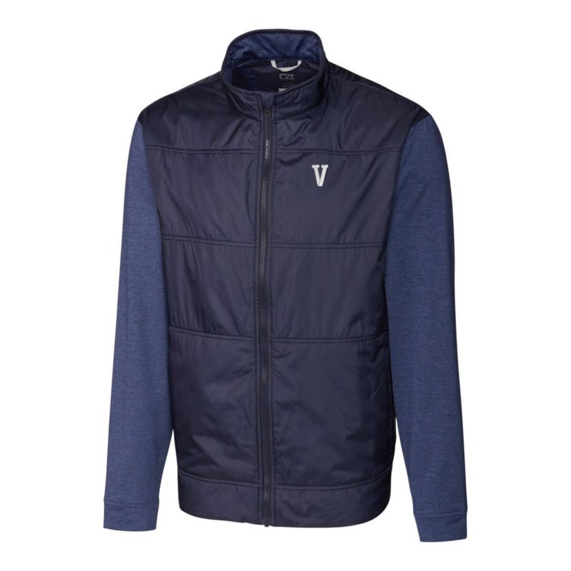NCAA Villanova Wildcats Vault Stealth Hybrid Quilted Full-Zip Windbreaker Jacket