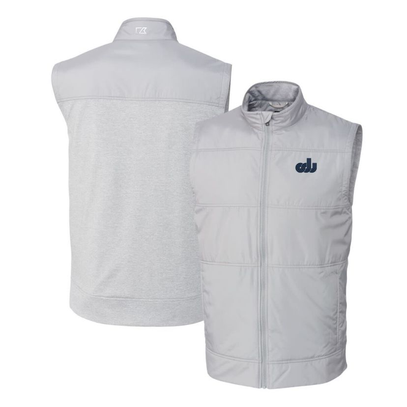 NCAA Old Dominion Monarchs Vault Stealth Hybrid Quilted Full-Zip Windbreaker Vest