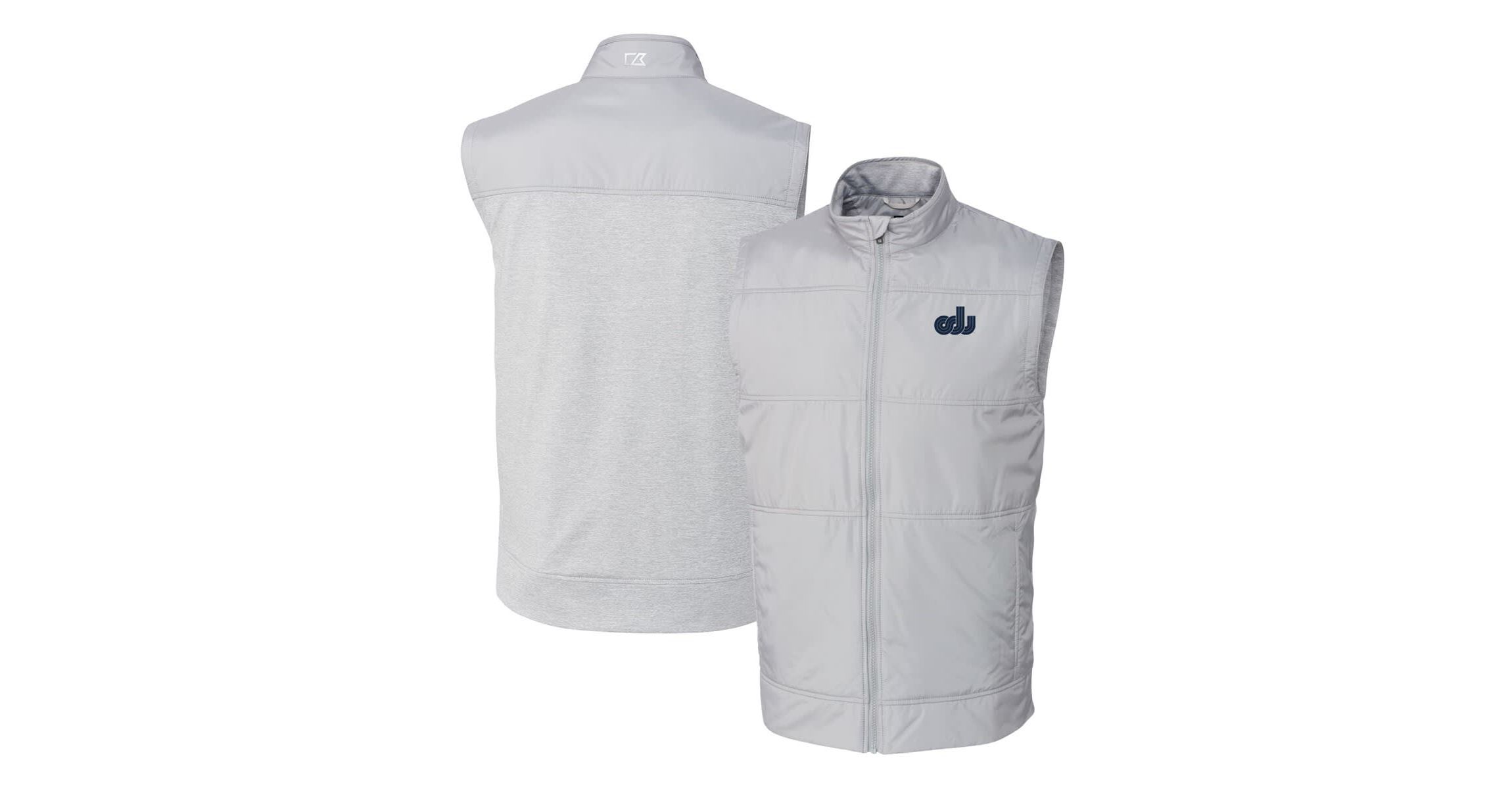 NCAA Old Dominion Monarchs Vault Stealth Hybrid Quilted Full-Zip Windbreaker Vest