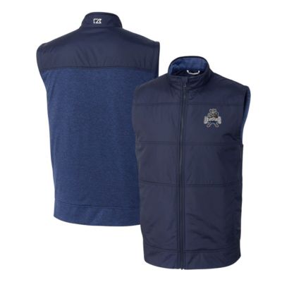 NCAA Utah State Aggies Vault Stealth Hybrid Quilted Full-Zip Windbreaker Vest