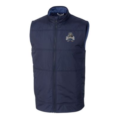 NCAA Utah State Aggies Vault Stealth Hybrid Quilted Full-Zip Windbreaker Vest