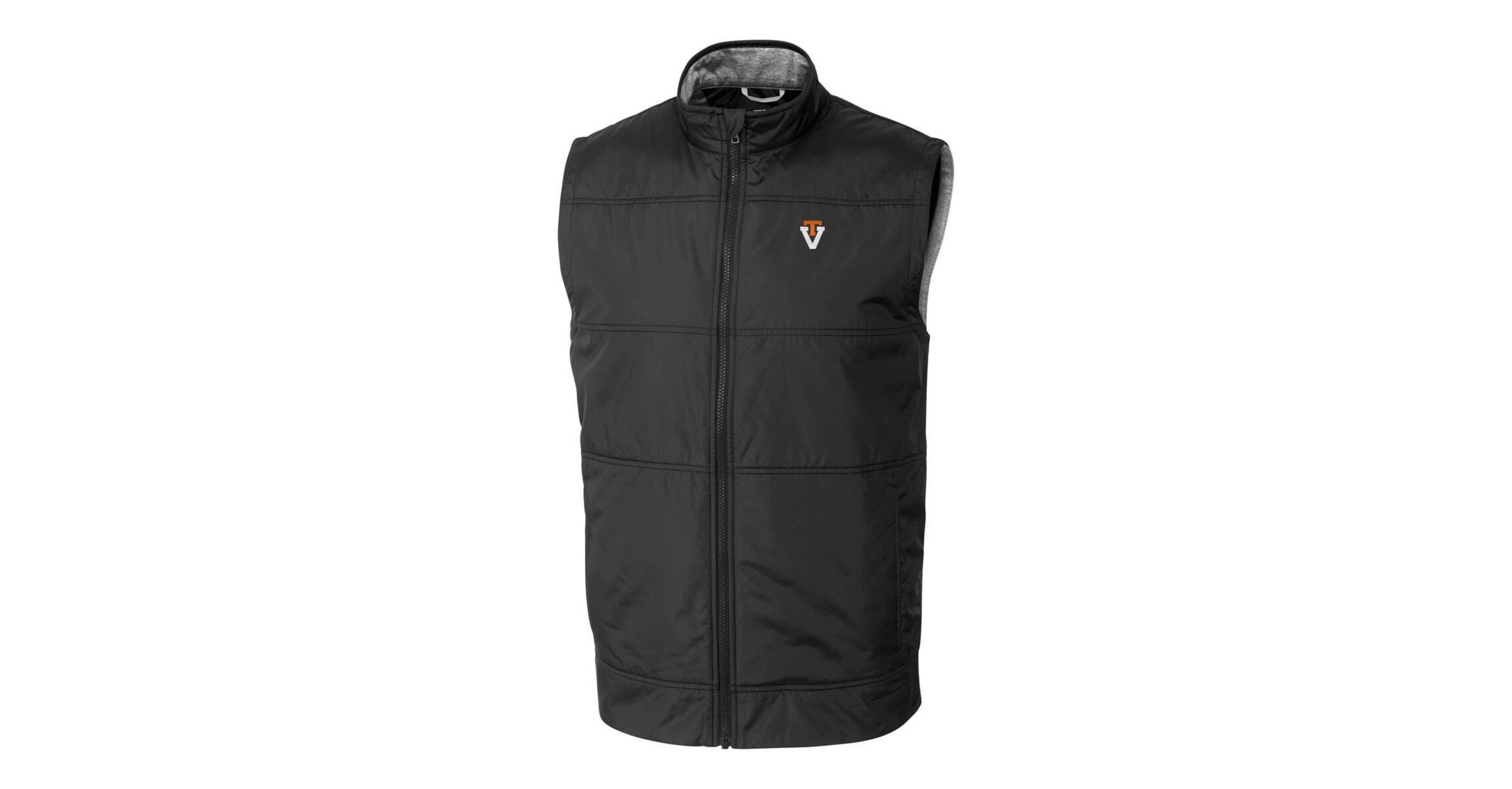 NCAA Virginia Tech Hokies Vault Stealth Hybrid Quilted Full-Zip Windbreaker Vest