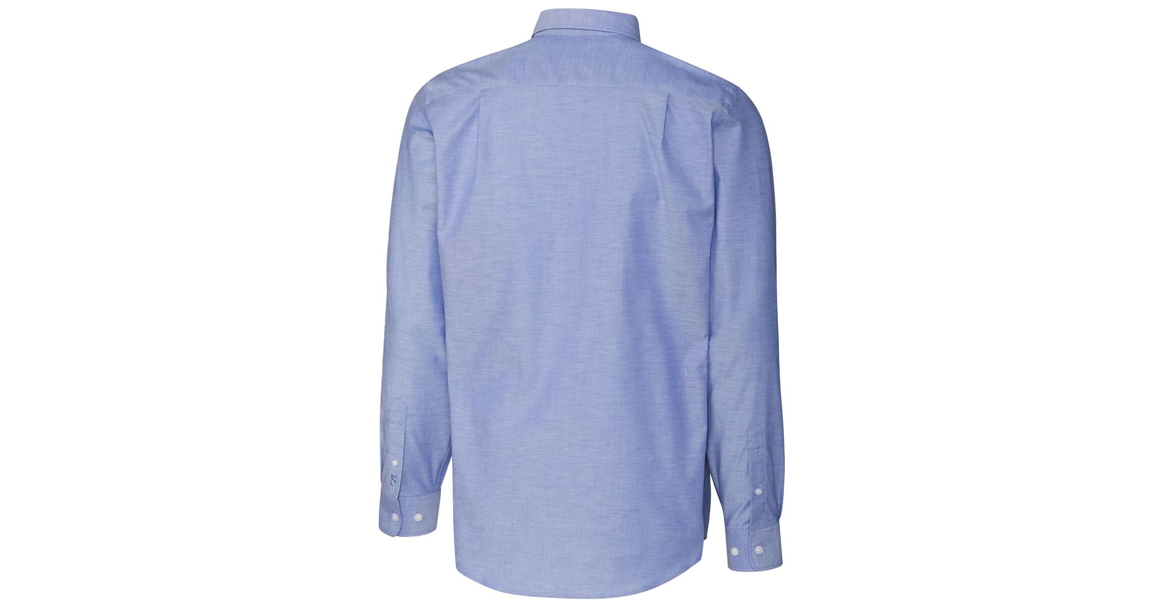 NCAA Powder Air Force Falcons Vault Stretch Oxford Long Sleeve Button-Down Shirt