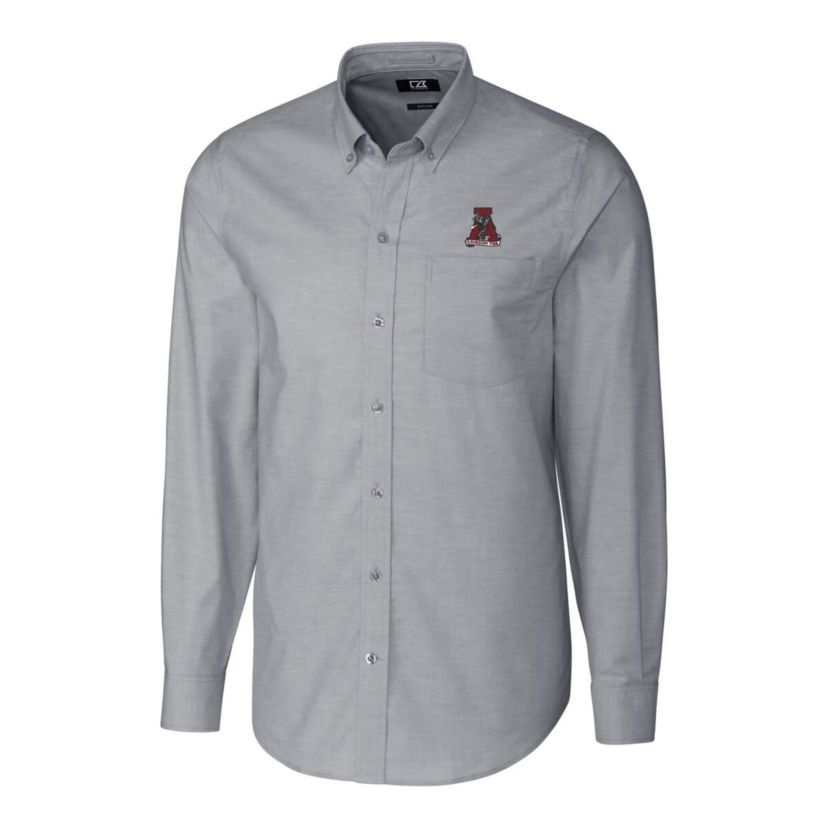 Alabama Crimson Tide NCAA Alabama Tide Vault Stretch Oxford Long Sleeve Button-Down Shirt
