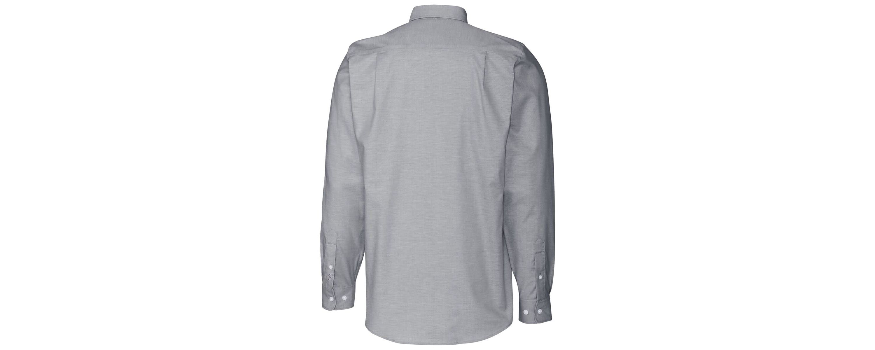 NCAA Ohio State Buckeyes Vault Stretch Oxford Long Sleeve Button-Down Shirt