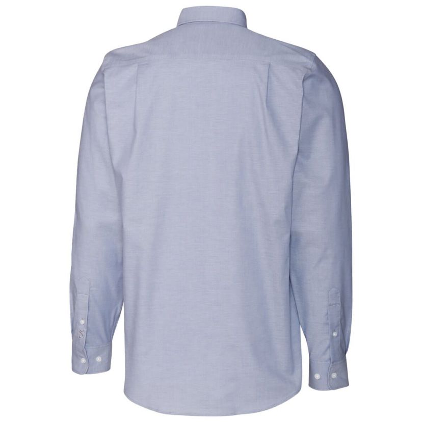 NCAA Light Virginia Cavaliers Vault Stretch Oxford Long Sleeve Button-Down Shirt
