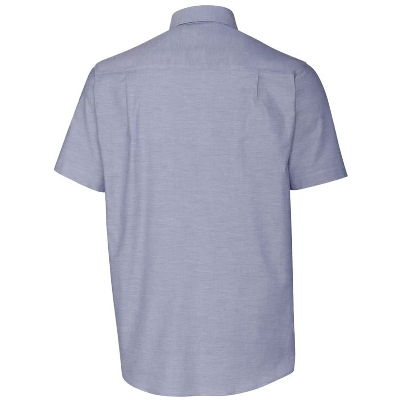 NCAA Light Georgetown Hoyas Vault Stretch Oxford Short Sleeve Button-Down Shirt