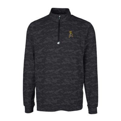 NCAA Wichita State Shockers Vault Traverse Print Stretch Quarter-Zip Pullover Top