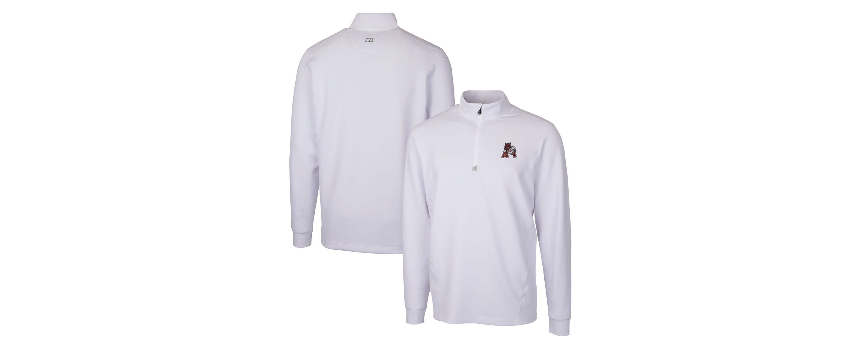 NCAA Arkansas Razorbacks Traverse Stretch Quarter Zip-Pullover Top