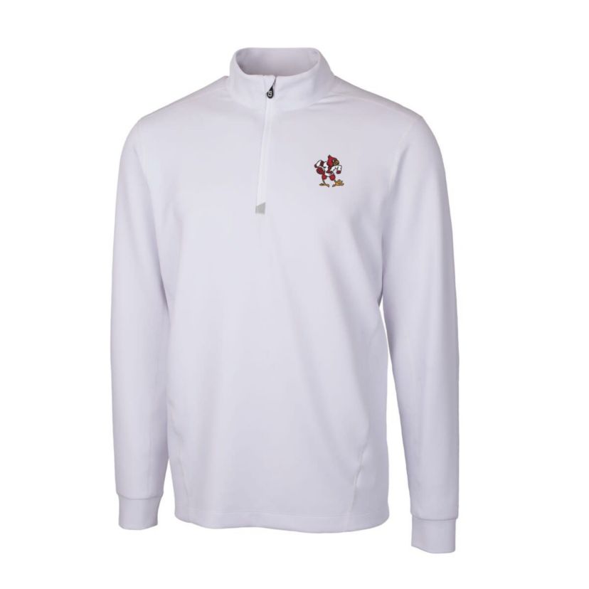 NCAA Louisville Cardinals Traverse Stretch Quarter Zip-Pullover Top