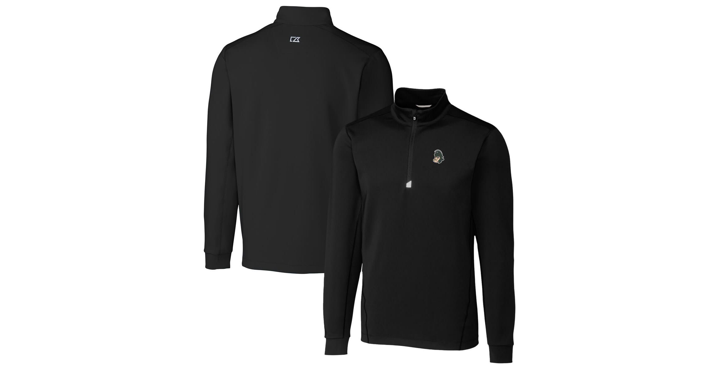 NCAA Michigan State Spartans Traverse Stretch Quarter Zip-Pullover Top