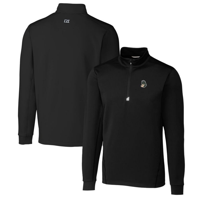 NCAA Michigan State Spartans Traverse Stretch Quarter Zip-Pullover Top