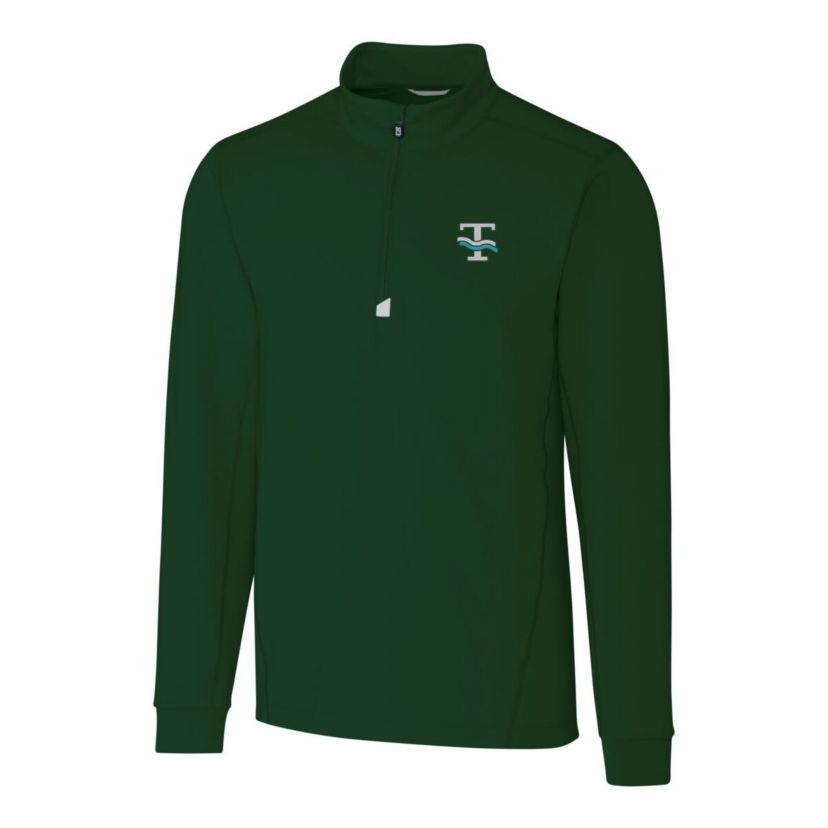Tulane Green Wave NCAA Tulane Wave Traverse Stretch Quarter Zip-Pullover Top