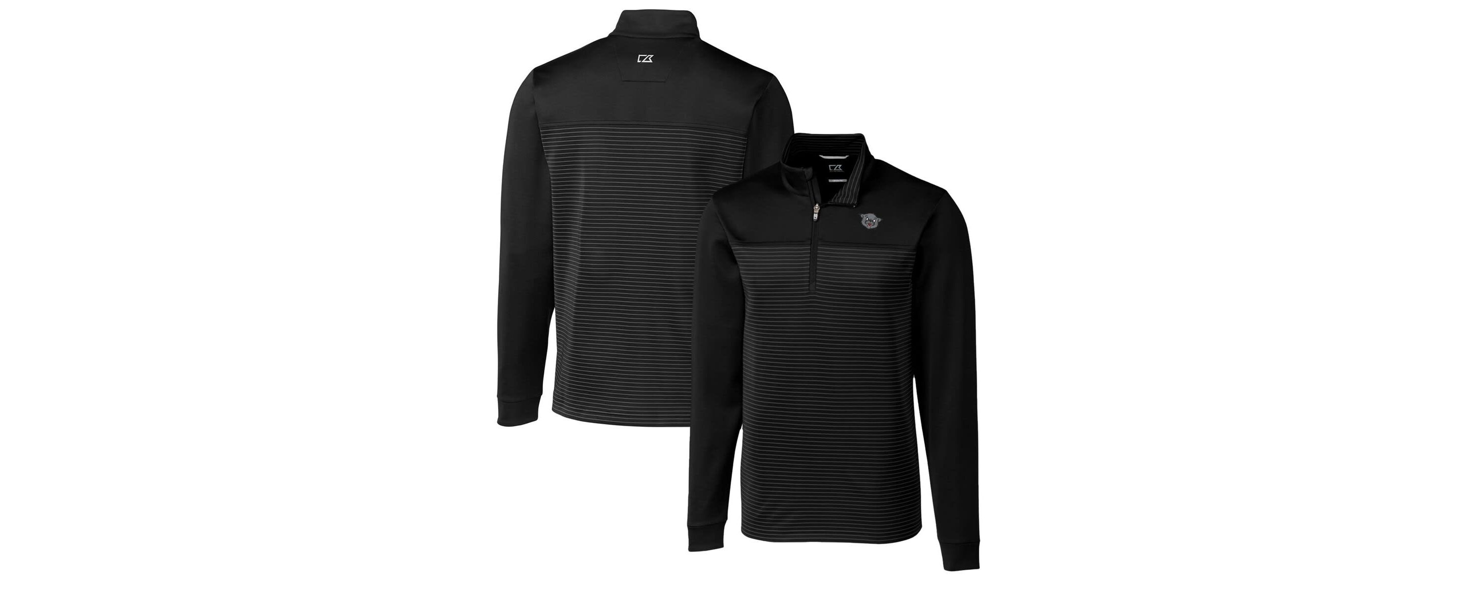 NCAA Cincinnati Bearcats Traverse Stripe Quarter-Zip Pullover Top