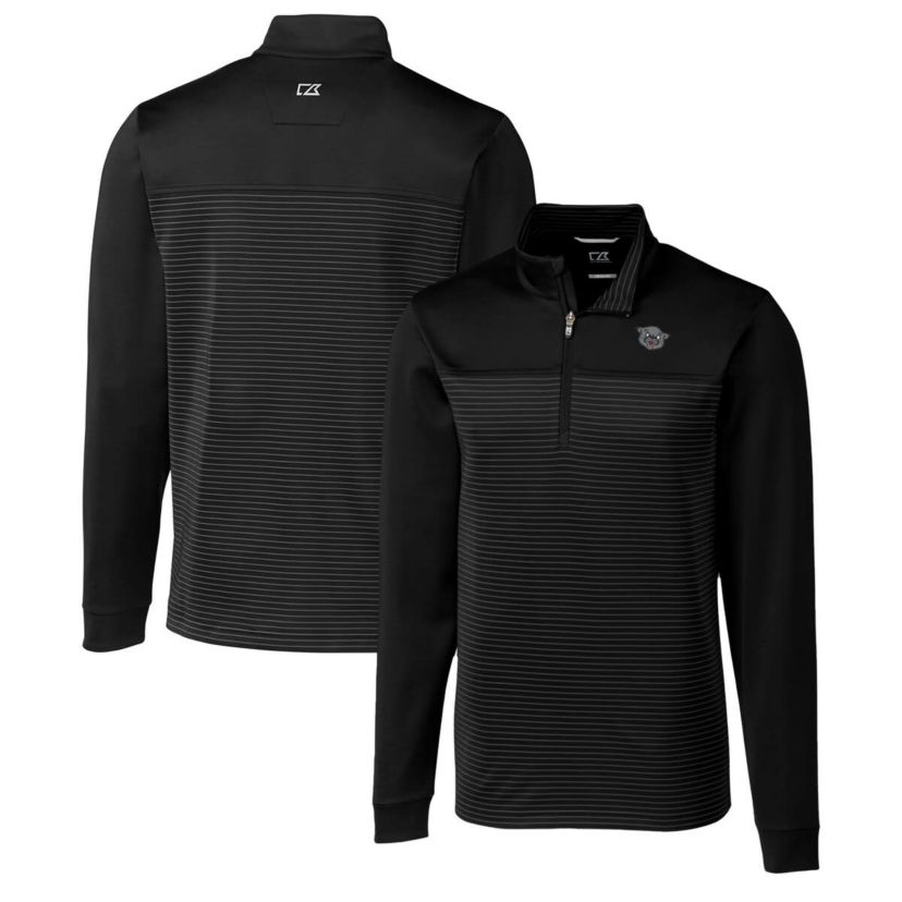 NCAA Cincinnati Bearcats Traverse Stripe Quarter-Zip Pullover Top