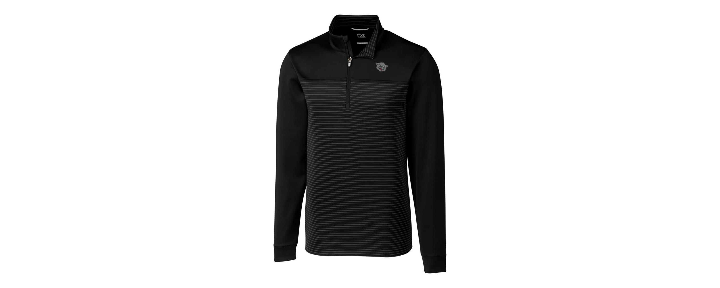 NCAA Cincinnati Bearcats Traverse Stripe Quarter-Zip Pullover Top