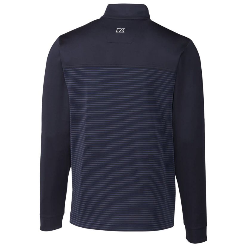 NCAA Georgetown Hoyas Traverse Stripe Quarter-Zip Pullover Top