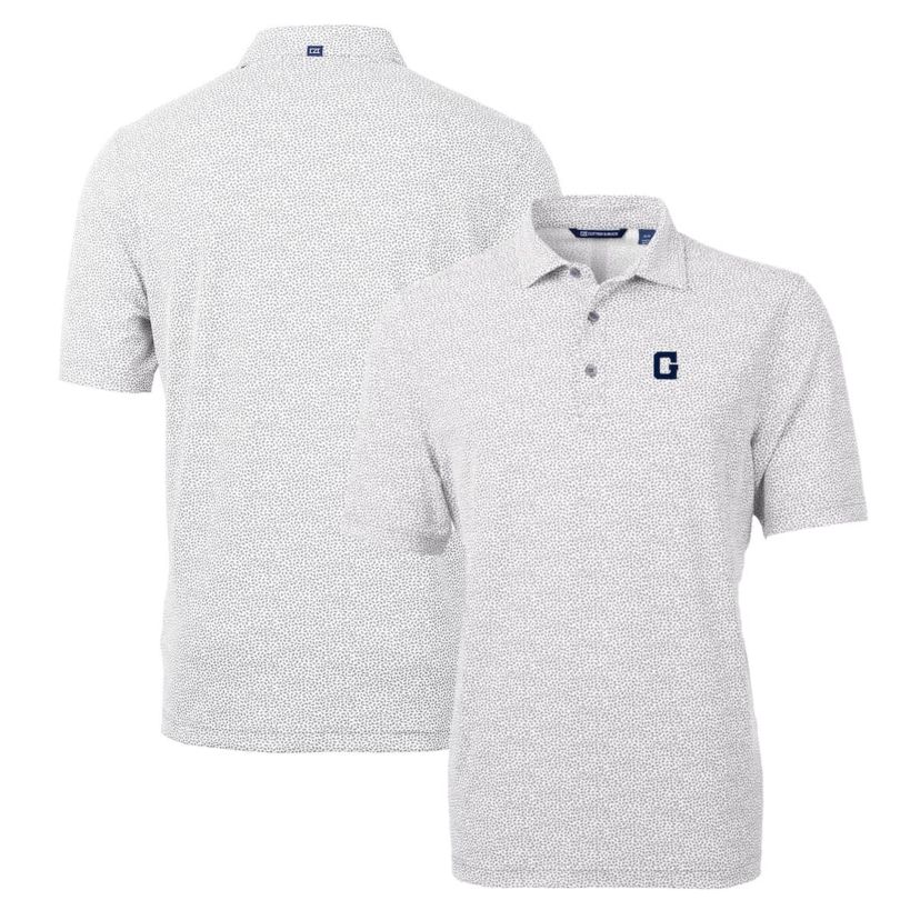 NCAA Georgetown Hoyas Virtue Eco Pique Botanical Recycled Polo