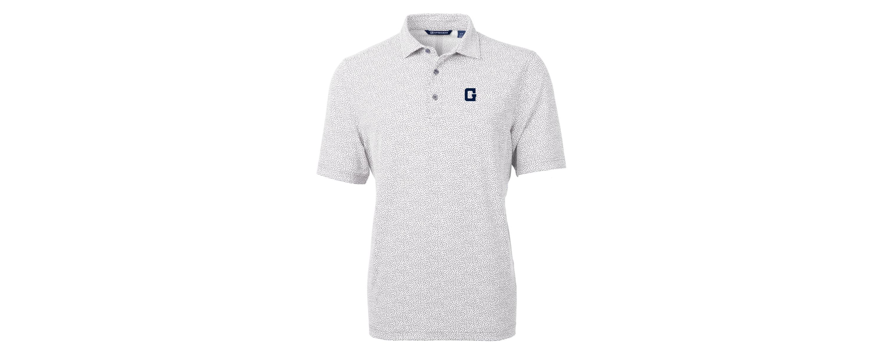 NCAA Georgetown Hoyas Virtue Eco Pique Botanical Recycled Polo