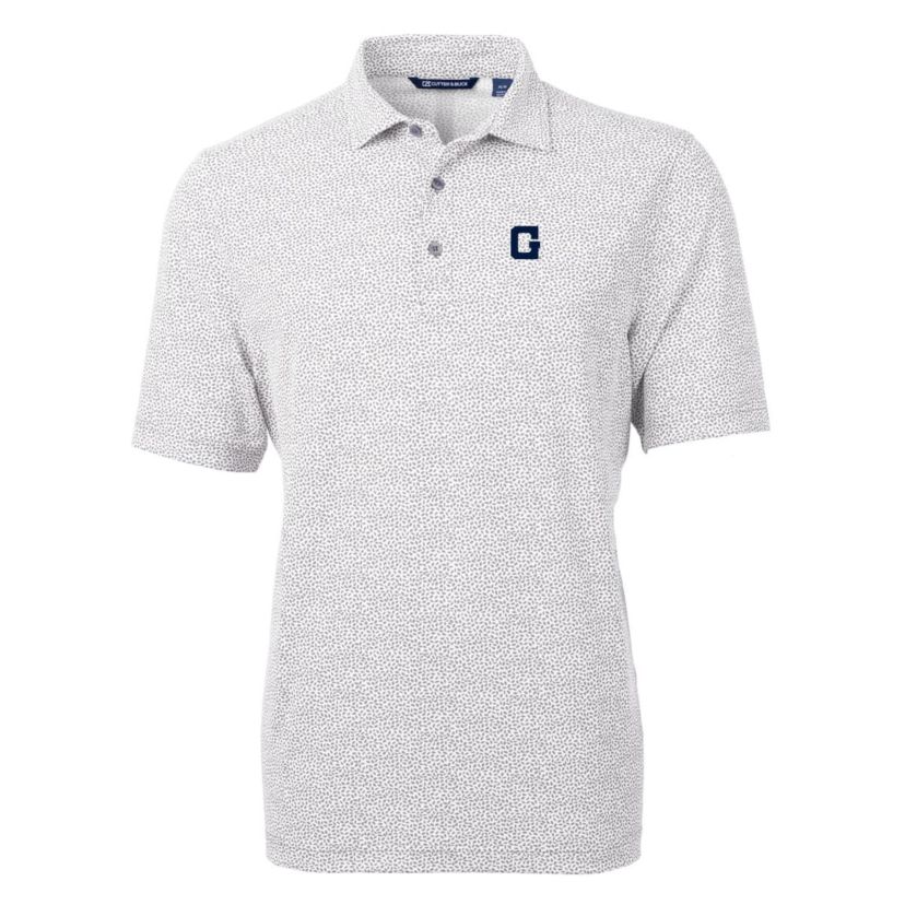 NCAA Georgetown Hoyas Virtue Eco Pique Botanical Recycled Polo