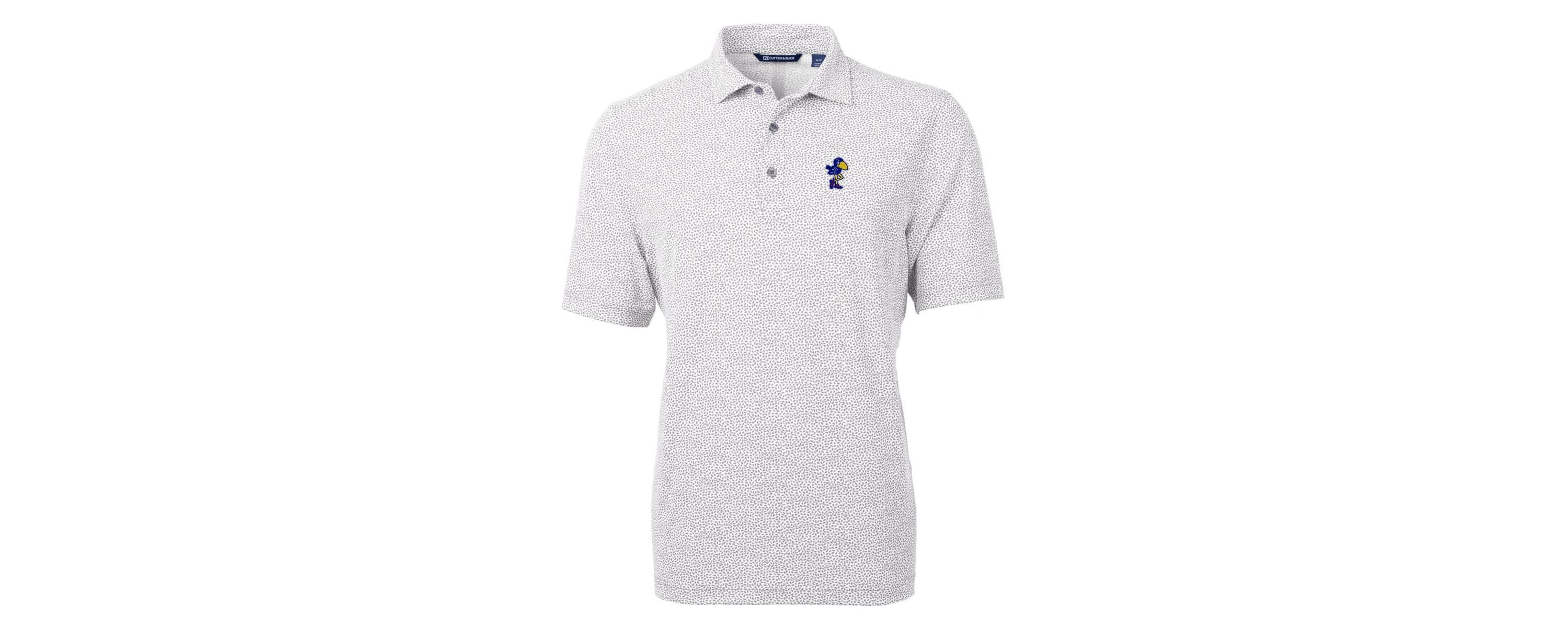 NCAA Kansas Jayhawks Virtue Eco Pique Botanical Recycled Polo