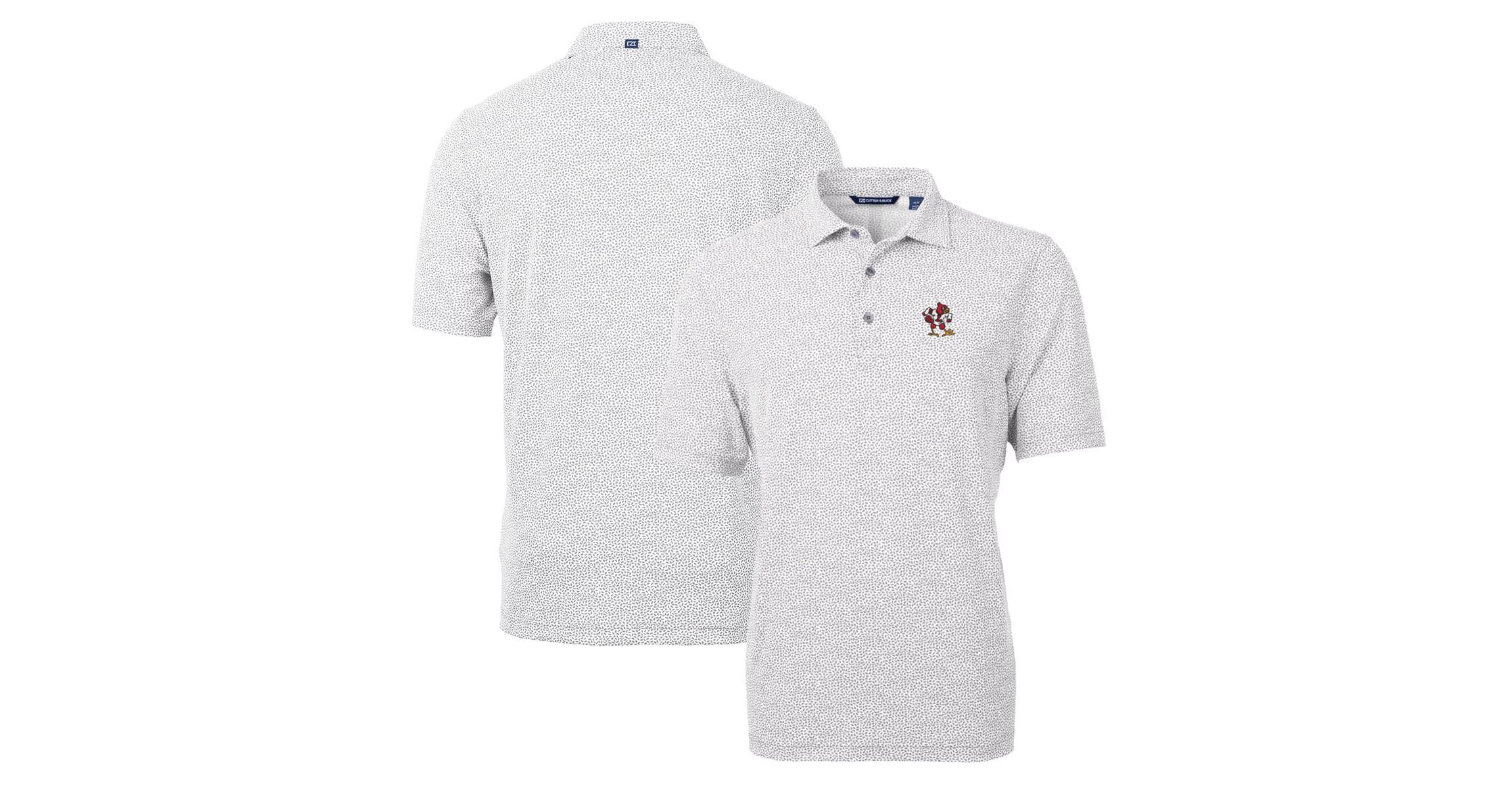 NCAA Louisville Cardinals Virtue Eco Pique Botanical Recycled Polo