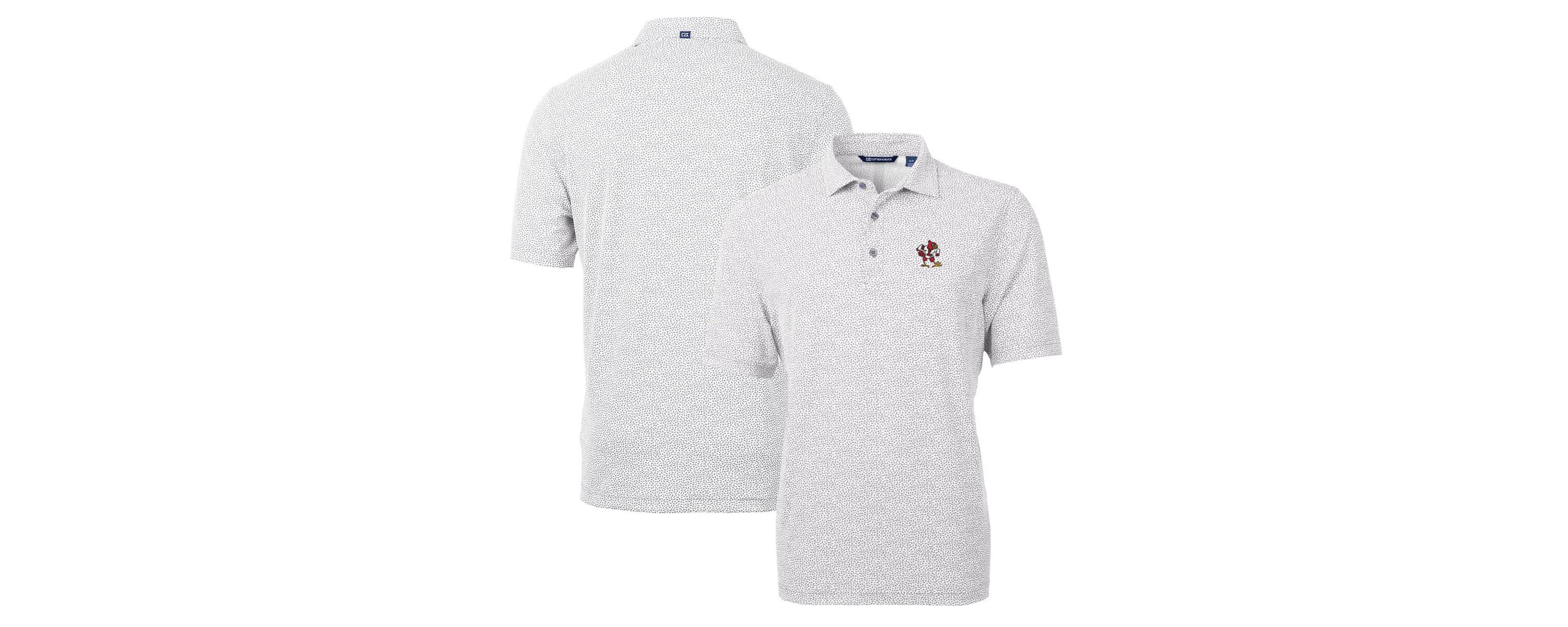NCAA Louisville Cardinals Virtue Eco Pique Botanical Recycled Polo