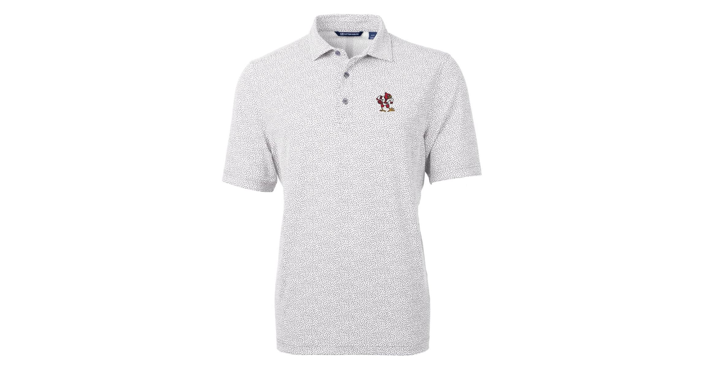 NCAA Louisville Cardinals Virtue Eco Pique Botanical Recycled Polo